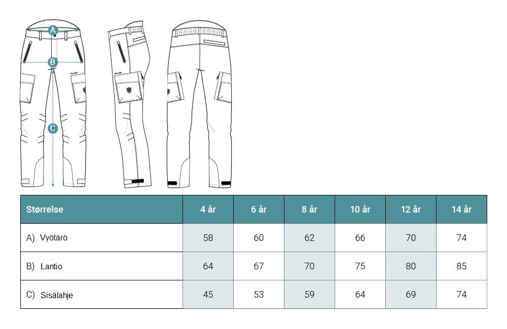 Dovrefjell Hexagon Lasten Housut 5 Dovrefjell Hexagon Lasten Housut - Image 5